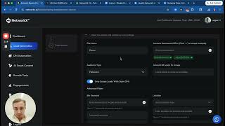 Scraping leads with NetworkX.ai's Account Source Tool