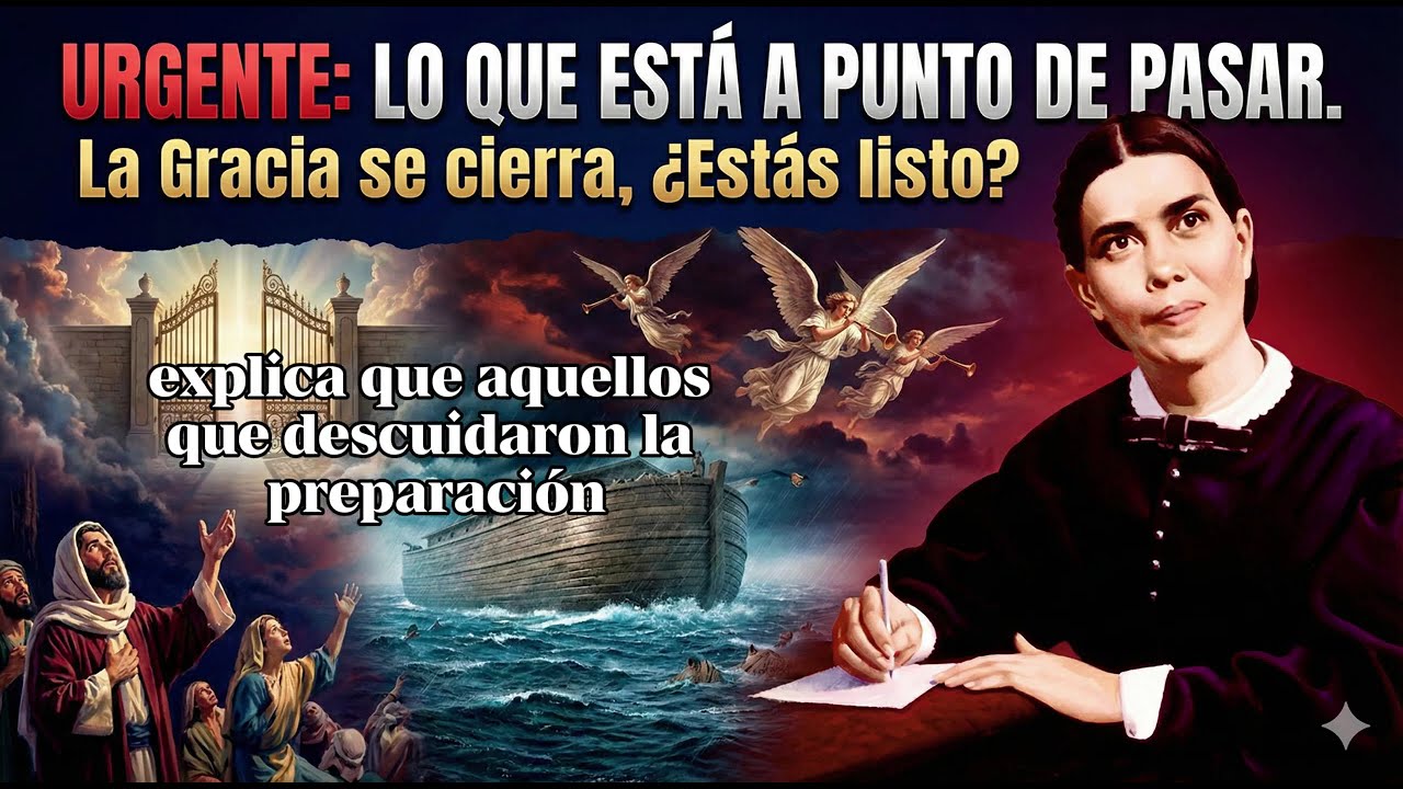 Urgente: Lo que viene para el MUNDO | LA GRACIA SE CIERRA | Como en los días de NOÉ