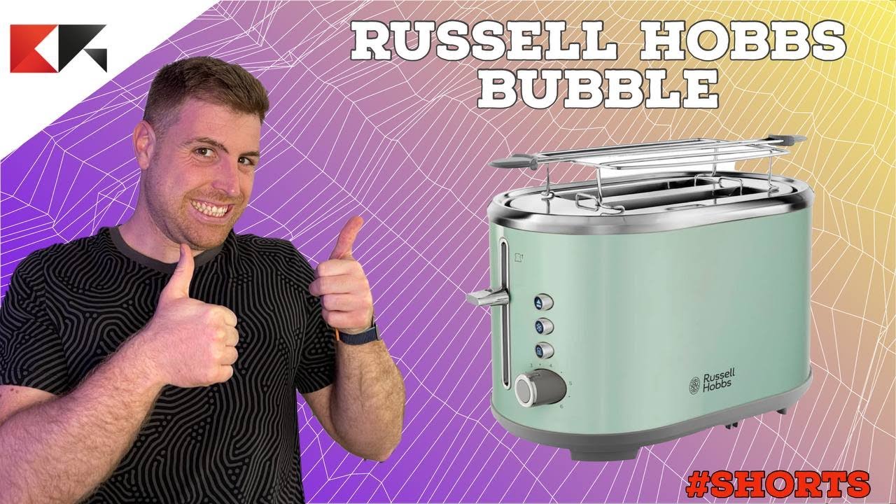 RUSSELL HOBBS BUBBLE: IL TOSTAPANE ELEGANTE 