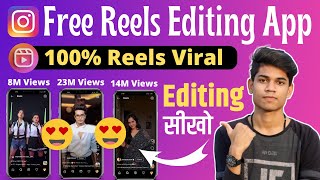 Best VIDEO EDITING Apps For Instagram Reels | Instagram Reels Aesthetic Video Editing | Reels Hindi screenshot 1