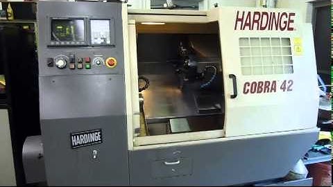 Online Auction Hardinge Cobra 42 CNC Lathe Lot 400