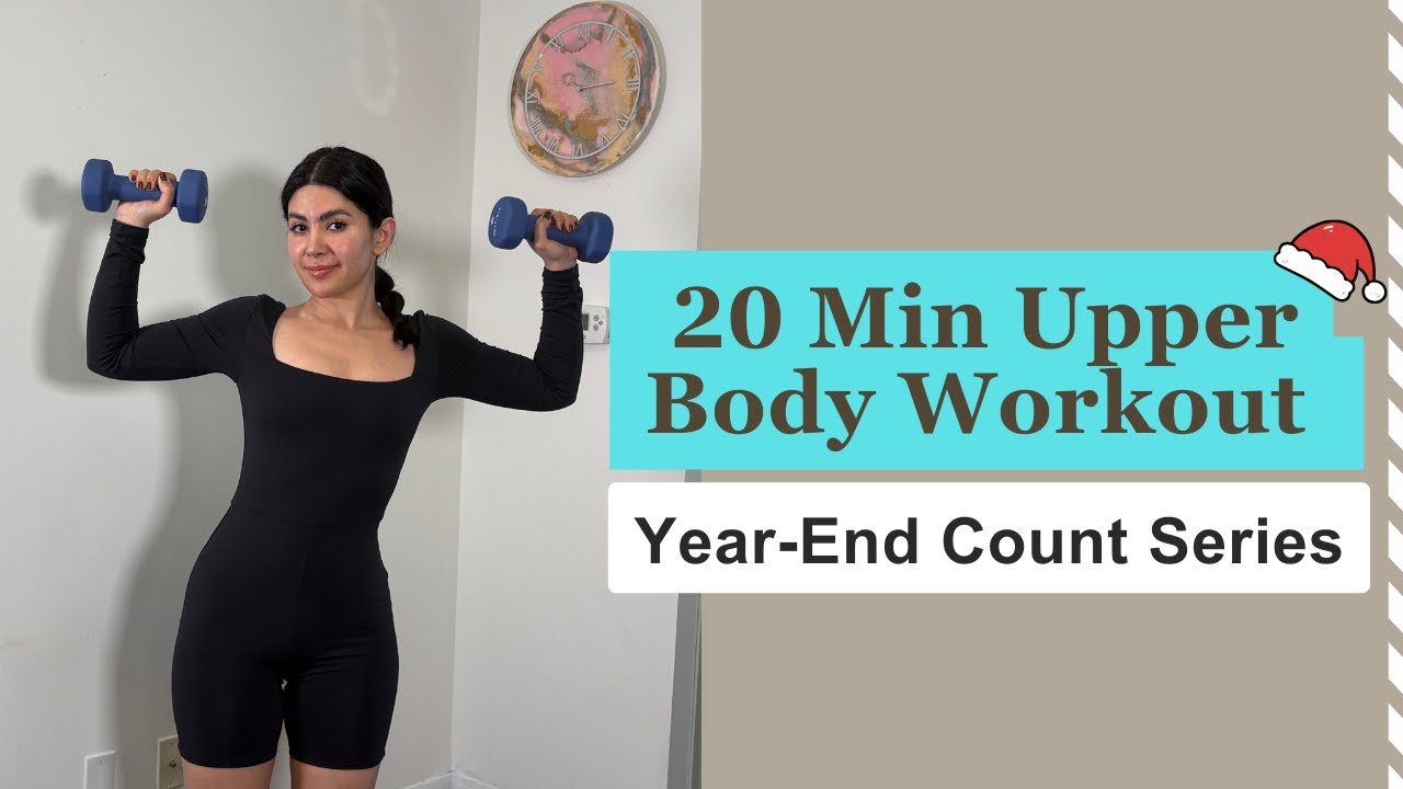 20-Minute Upper Body Workout 💪 | Arms, Shoulders, Chest & Back | No Gym Needed