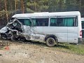 Пять человек погибли в ДТП с микроавтобусом в Курганской области