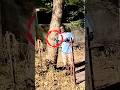 Friendly Squirrel Eats From His Hand