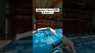 Imparare Il Tuffo Di Testa È Solo Questione Di Pratica