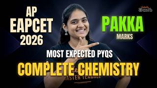 AP EAMCET 2026 Complete Chemistry | Most Expected PYQs | Chemistry All Chapters | Vedantu Telugu