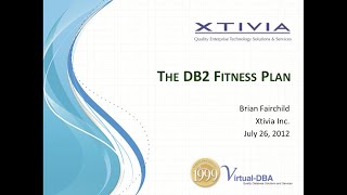 The DB2 LUW Fitness Plan
