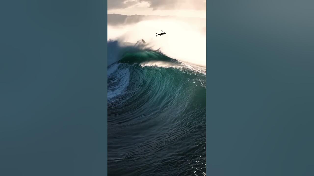 SURFER ALMOST DIES …. #shorts SURFER ALMOST DIES …. #shorts