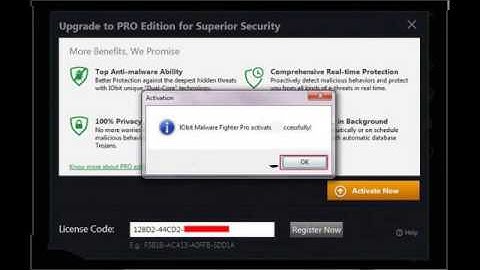 Iobit Malware Fighter Pro License Key 2015