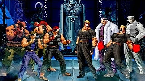 [KOF Mugen] Memorial | Ralf Jones vs Ryuji Yamazaki [ 4vs4 ]