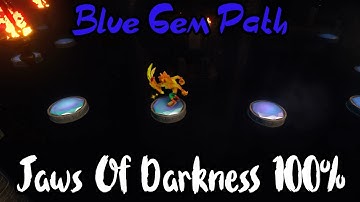 Crash Bandicoot | Jaws Of Darkness | Blue Gem Path | All Boxes | 100%