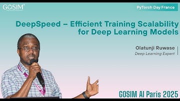 DeepSpeed – Efficient Training Scalability for Deep Learning Models - Olatunji Ruwase, SnowFlake