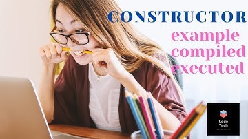Constructor examples compiled and executed on eclipse #codetechgyan #javabasics