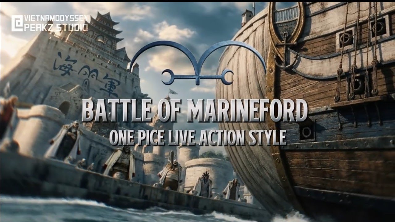BATTLE OF MARINEFORD ONE PIECE LIVE ACTION STYLE LATEST 2026!!🔥