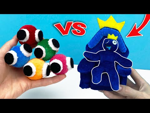 New Game Roblox Rainbow Friends Villain Plush Toy Long Hand