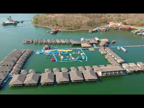 เลค เฮฟเว่น รีสอร์ท (Lake Haven Resort) กาญจนบุรี Dji spark thailand