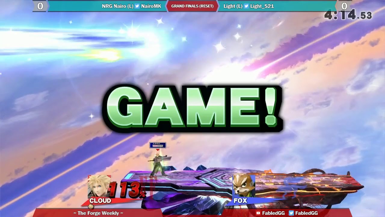 The Forge 4 - Light (Fox) Vs NRG Nairo (Cloud) - Grand Finals