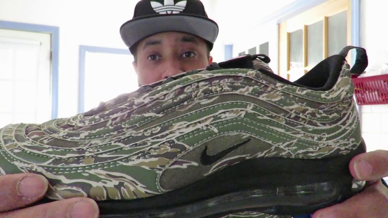 NIKE AIR MAX 97 COUNTRY CAMO USA - YouTube