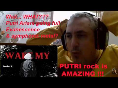 Putri Ariani Wake My Soul REACTION - Giacomo James italian musician
