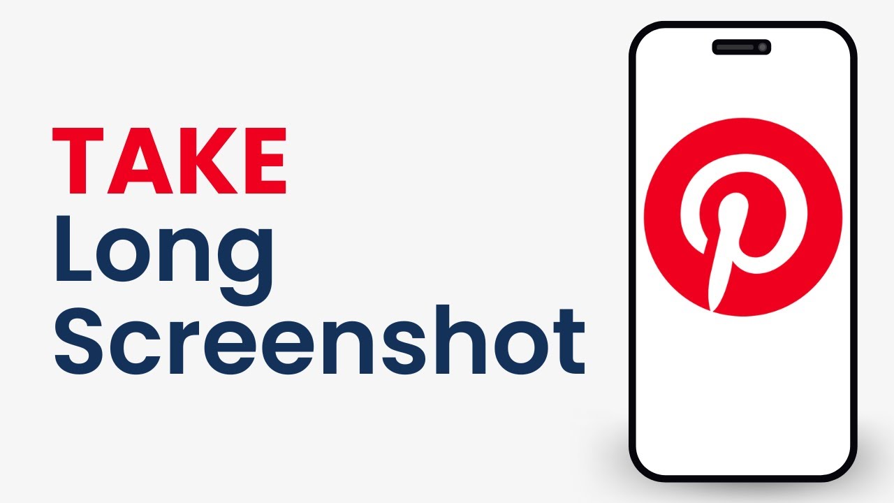 How to Take Long Screenshot on Pinterest App on iPhone
