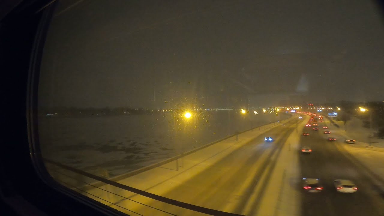 Ладожский вокзал - ст.Броневая - ст.Верево (из окна поезда)