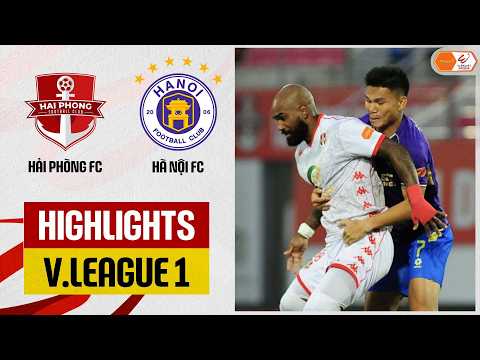 Highlights: Hải Phòng - Hà Nội | Thế trận cân não, kết quả bất ngờ tại Lạch Tray — football highlights