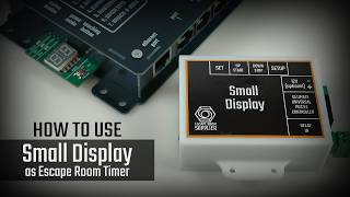 Small Display manual - as the Escape Room Timer