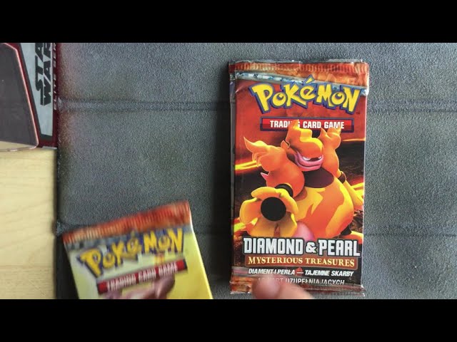 pokemon legends awakened booster box Diamond & Pearl MYSTERIOUS TREASURES Toxicroak Booster Pack [Empty] main image 1