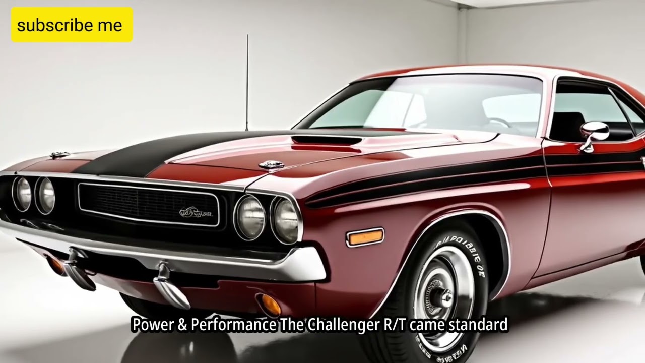 Classic Dodge Challenger R/T | America’s Muscle Car Legend