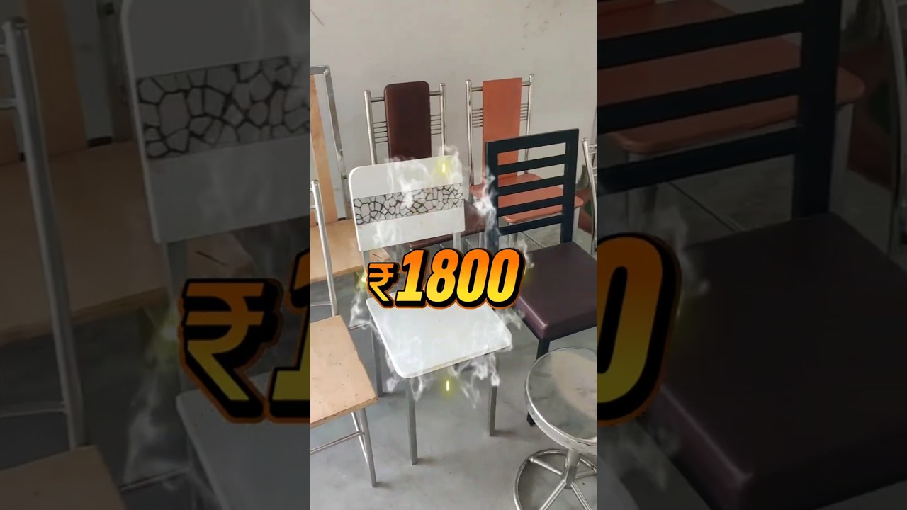 SS Chairs Starting from ₹1800🔥🤩
