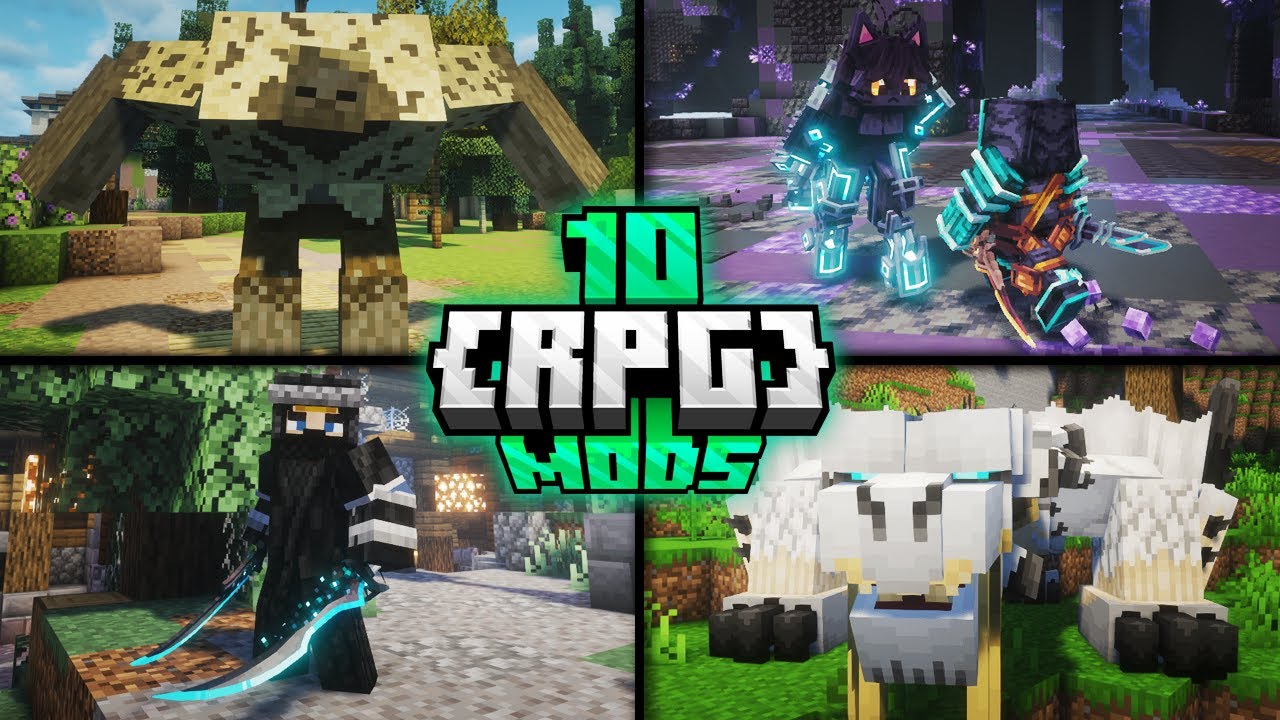 Top 10 Minecraft RPG Mods (Forge/Fabric 1.20.1) - YouTube