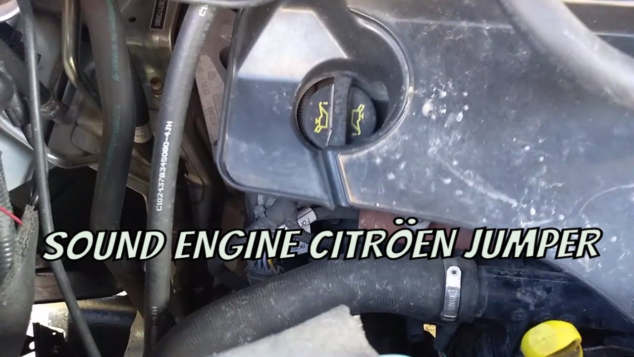  Update New Citroen Jumper 2.2 HDI Motor Sound Engine