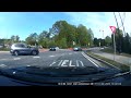 Another Clueless Toyota Driver - Wrong Way at a roundabout