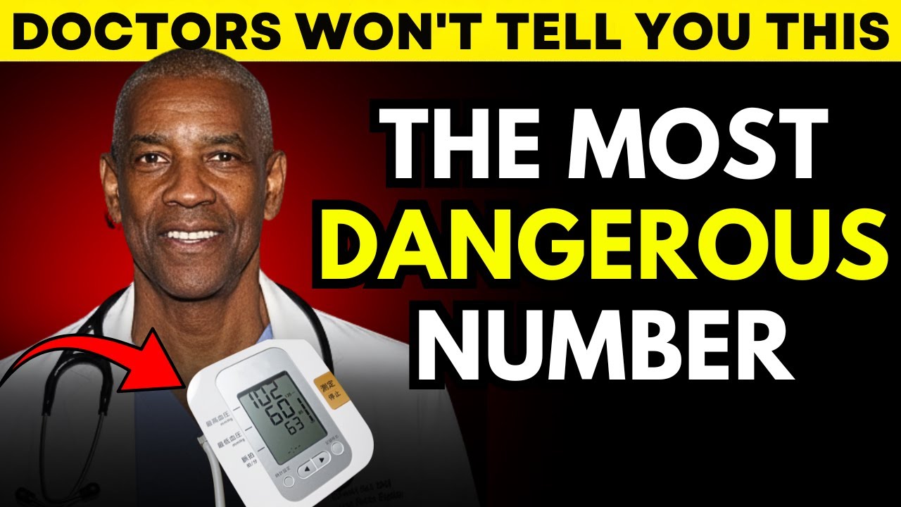 Blood Pressure: Which Number Is Actually Dangerous? (Systolic vs. Diastolic) | Denzel Washington