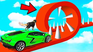 IT TOOK ME 2 HOURS TO COMPLETE THIS IMPOSSIBLE GTA 5 RACE!