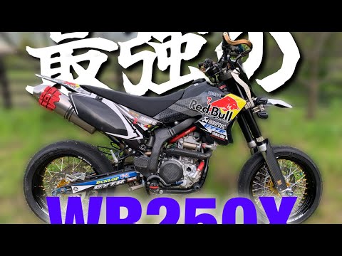 Vehicle Introduction] A supreme bike built over a year: the WR250X