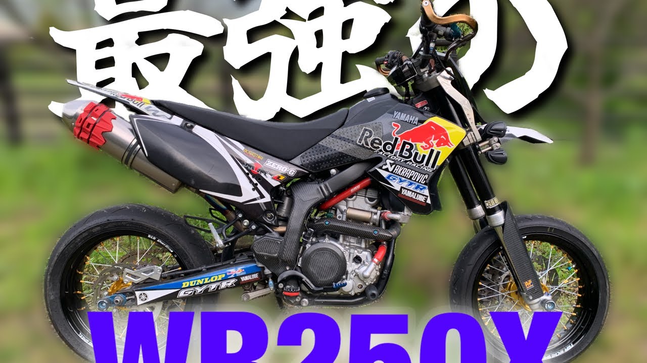 Vehicle Introduction] A supreme bike built over a year: the WR250X