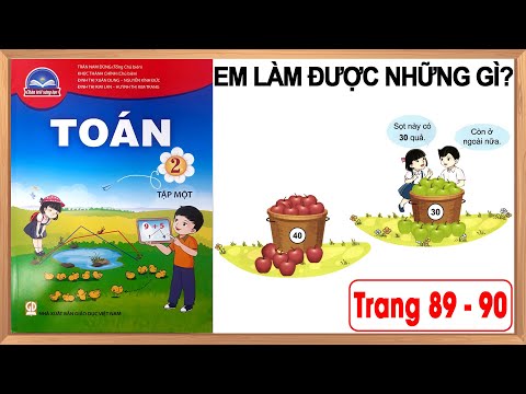 Video Toán lớp 2 chân trời sáng tạo trang 89-90 |Em làm được... - YouTube