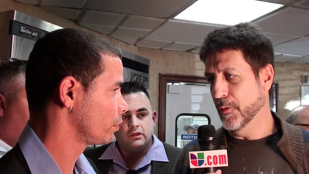 Richard Abril en conferencia de prensa Gamboa vs Rios. 2 YouTube