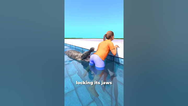 Crocodile Attacks Girl in Swimming Pool 😱 #shorts #animation