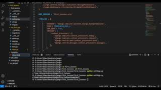 fix does not exist template and static in django