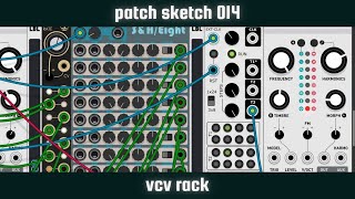 PATCH SKETCH 014 - Quick House Drum Loop [VCV Rack]