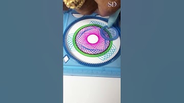 Amazing Design! #spirograph #satisfying #asmr #relaxing #shorts #art