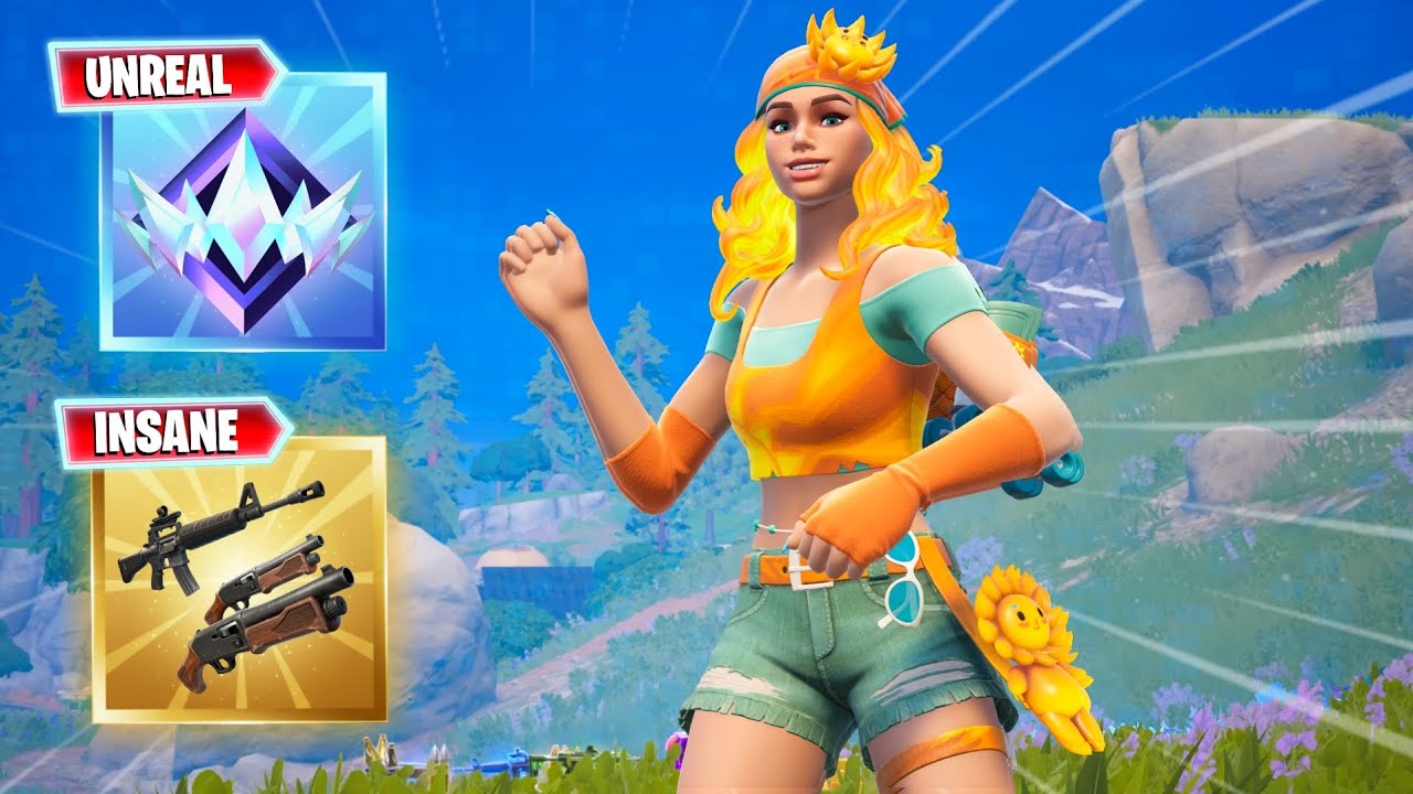 The NEW Soleil February Crew Skin is INSANE in Fortnite Unreal Ranked (21 Elims)