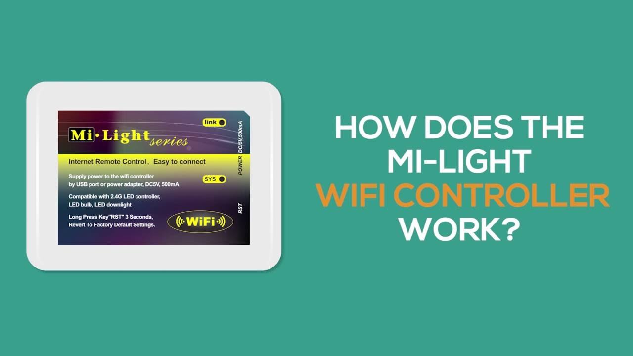 Fra Lige Pasture How does the Mi-Light Wifi Controller work? - YouTube