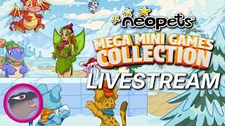 Look at all these Neopets! | Livestream | Neopets: Mega Mini Games Collection