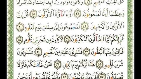 056   سورة الواقعة   شيرزاد عبد الرحمن طاهر