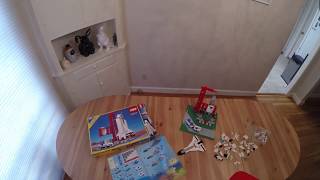 Time-Lapse Space Shuttle Build with a Surprise (LEGO 1682)