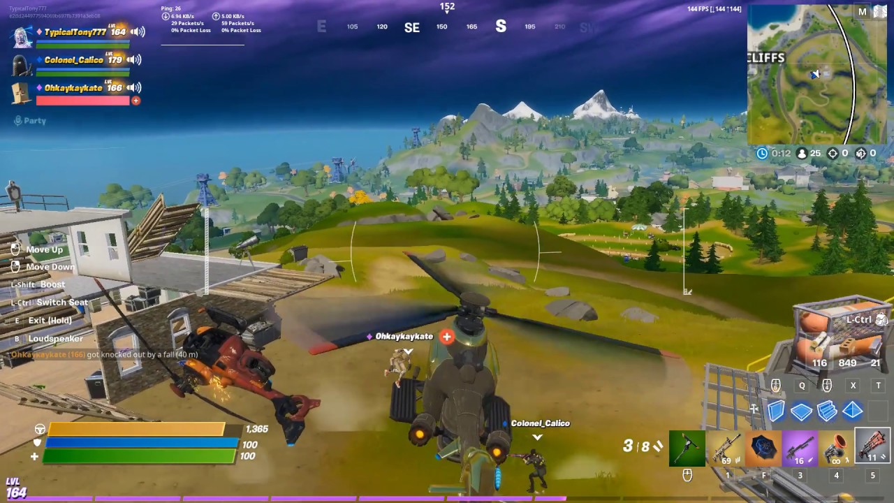 *NEW* Fortnite Helicopter Glitch (Kill Your Teammates) - April 29th Update BROKE HELICOPTERS