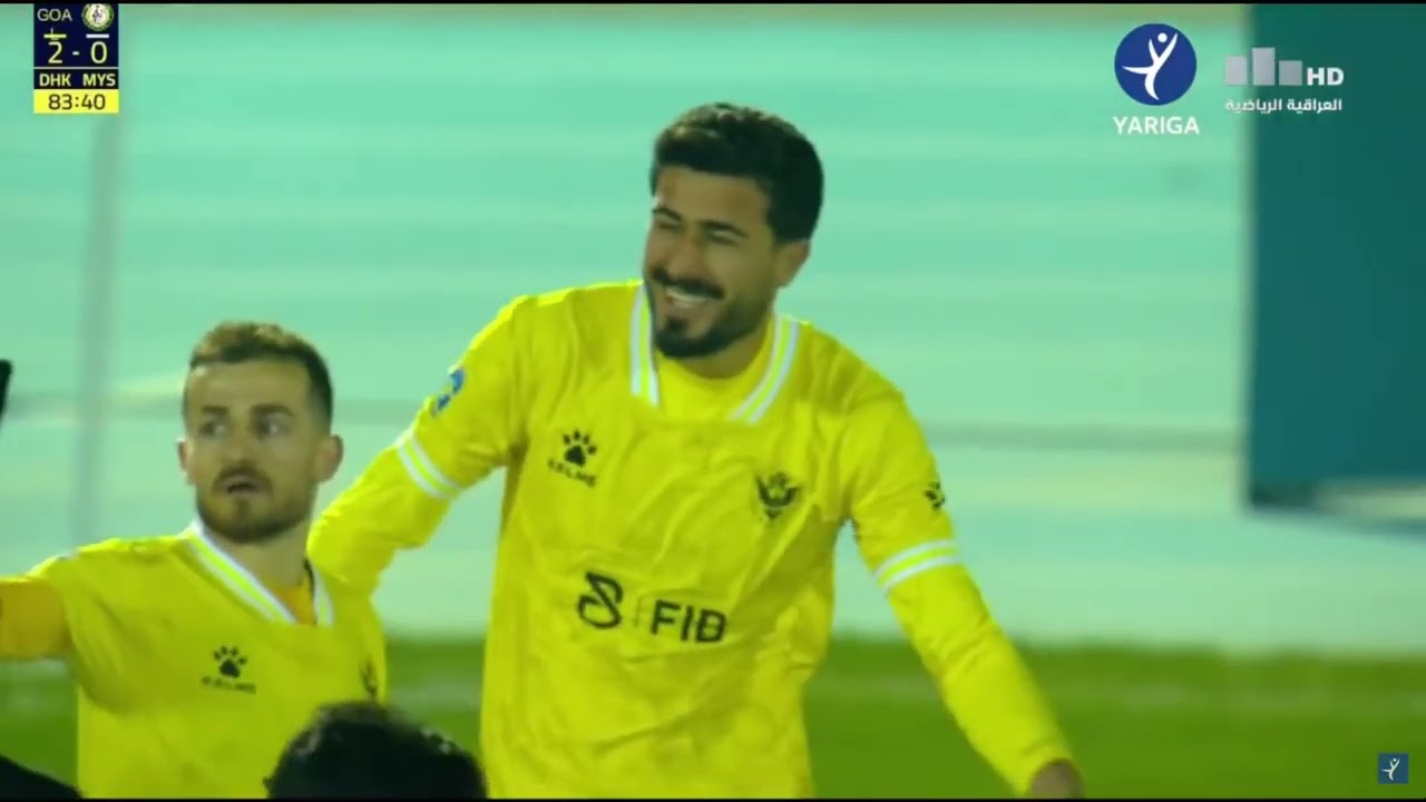 گۆڵەکانی یاریی : دهۆک 3-0 میسان لە قۆناخی 16ی جامی عێراق  بە کۆمێنتاری —ئارمانج محەمەد